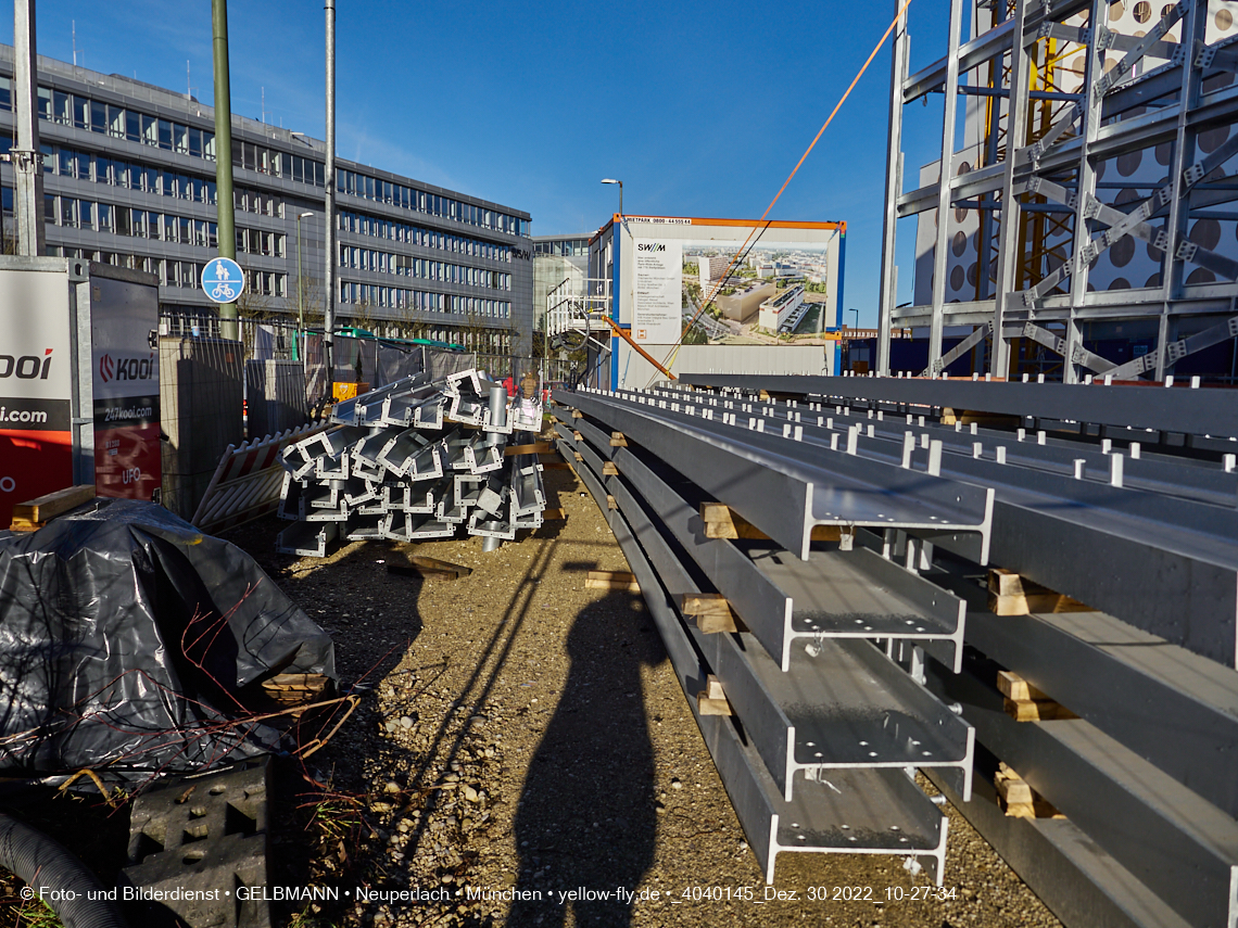 30.12.2022 - Baustelle R.EVO in Neuperlach-Süd